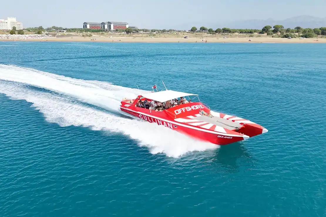 Antalya Belek Private Speed Boat Rental